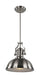 Matteo Canada - One Light Pendant - Cresswell - Brushed Nickel- Union Lighting Luminaires Decor