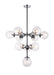 Matteo Canada - Ten Light Chandelier - Maru - Chrome- Union Lighting Luminaires Decor