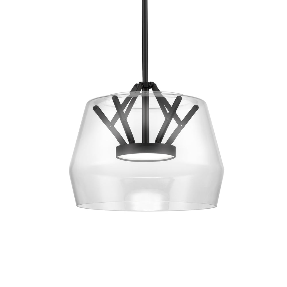 Kuzco Canada - LED Pendant - Deco - Clear/Black- Union Lighting Luminaires Decor