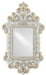 Currey and Company - Mirror - Cecilia - White/Natural- Union Lighting Luminaires Decor