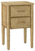 Currey and Company - Nightstand - Kaipo Collection - Natural- Union Lighting Luminaires Decor