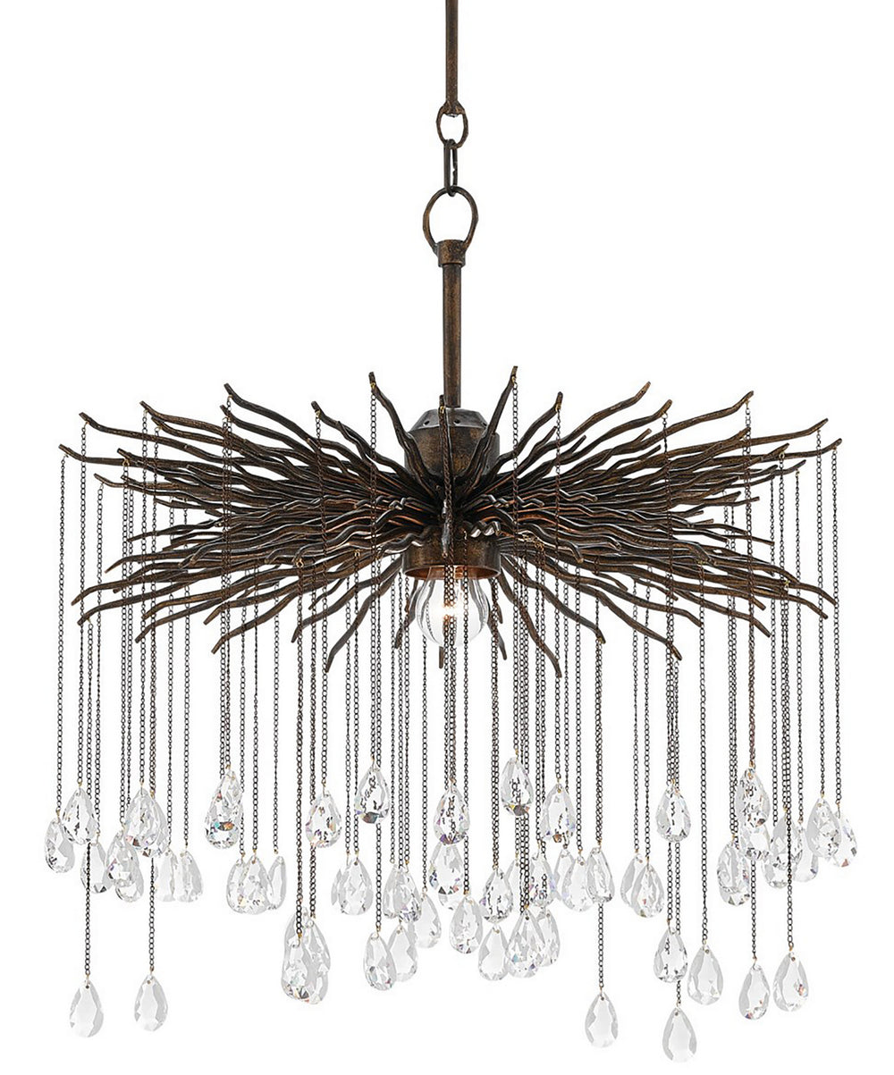 Currey and Company - One Light Chandelier - Fen - Cupertino- Union Lighting Luminaires Decor