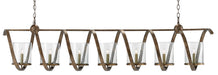 Currey and Company - Seven Light Chandelier - Maximus - Pyrite Bronze/Clear- Union Lighting Luminaires Decor