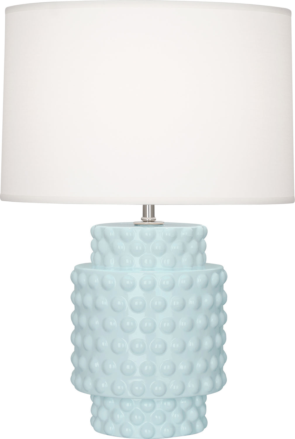 Robert Abbey - One Light Accent Lamp - Dolly - Baby Blue Glazed Textured Ceramic- Union Lighting Luminaires Decor