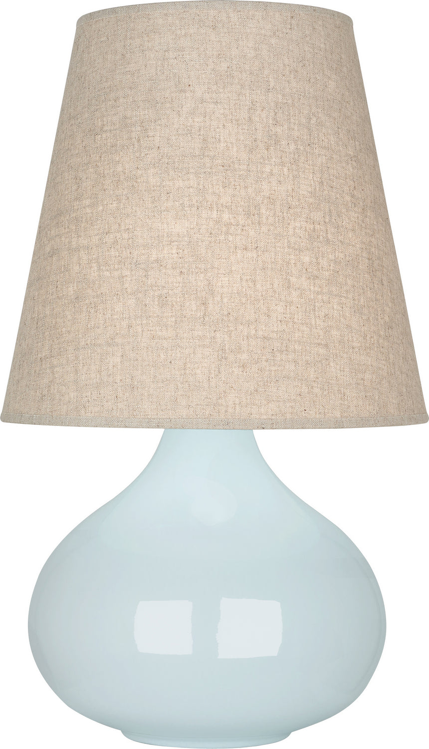 Robert Abbey - One Light Accent Lamp - June - Baby Blue Glazed Ceramic- Union Lighting Luminaires Decor