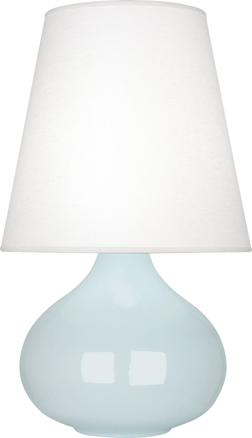 Robert Abbey - One Light Accent Lamp - June - Baby Blue Glazed Ceramic- Union Lighting Luminaires Decor