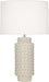 Robert Abbey - One Light Table Lamp - Dolly - Bone Glazed Textured Ceramic- Union Lighting Luminaires Decor