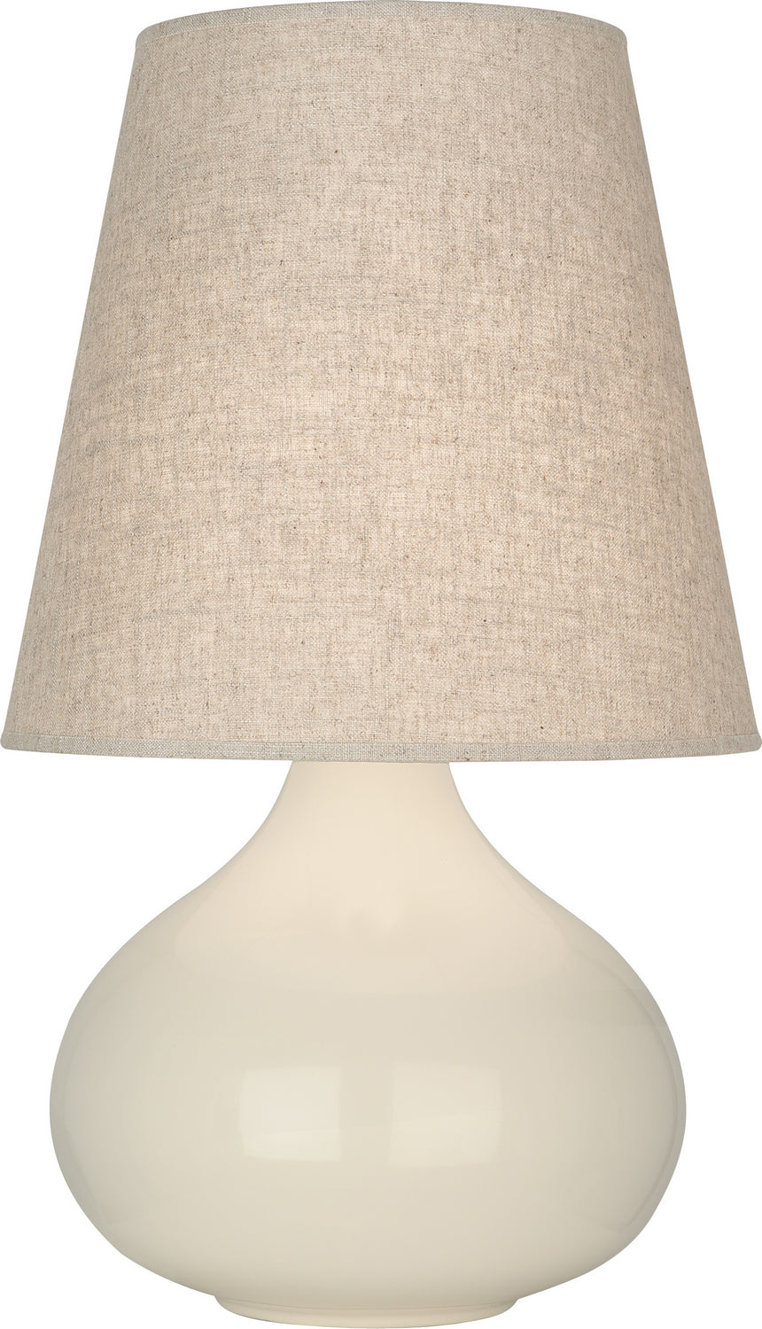 Robert Abbey - One Light Accent Lamp - June - Bone Glazed Ceramic- Union Lighting Luminaires Decor