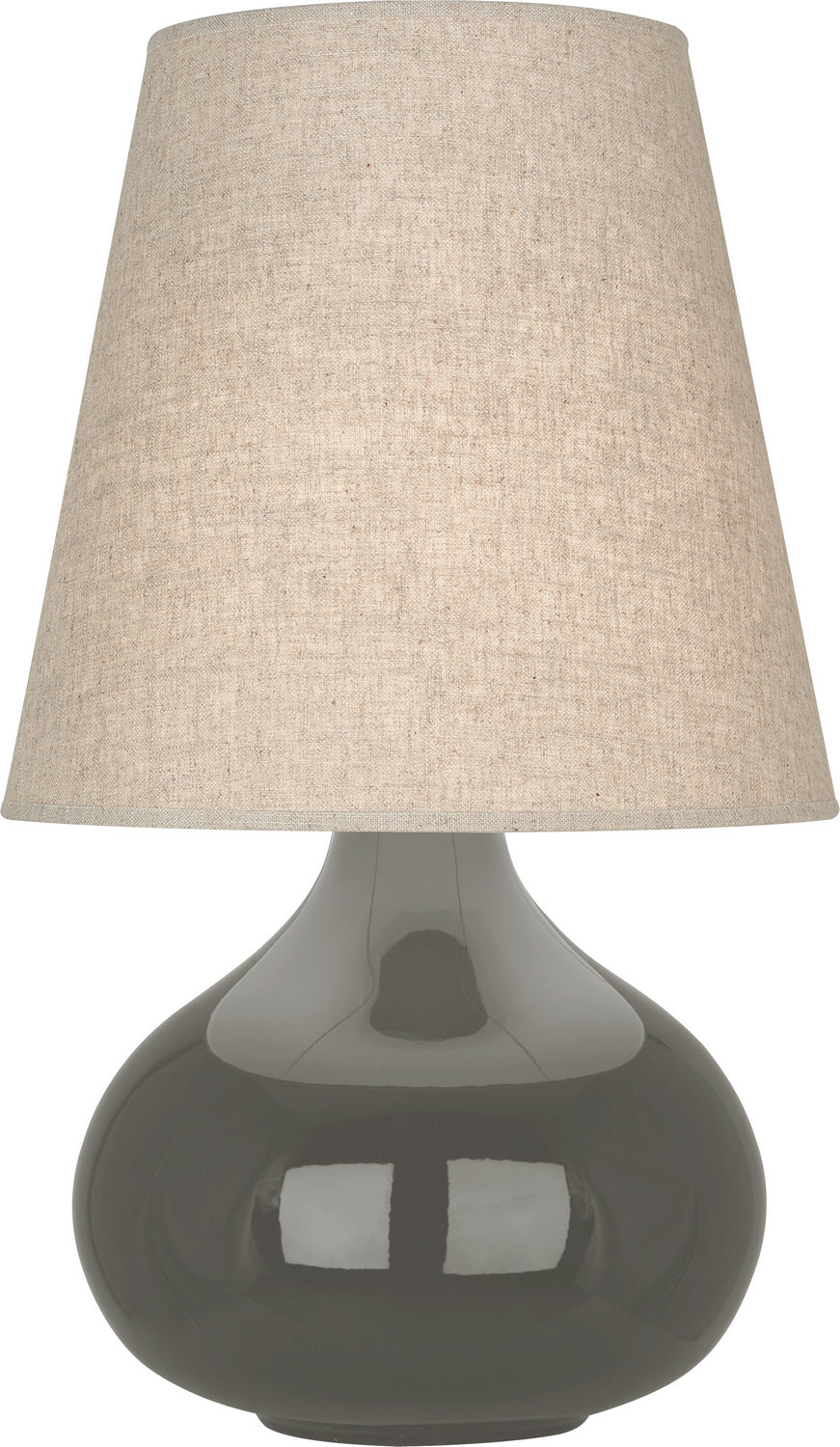 Robert Abbey - One Light Accent Lamp - June - Ash Glazed Ceramic- Union Lighting Luminaires Decor