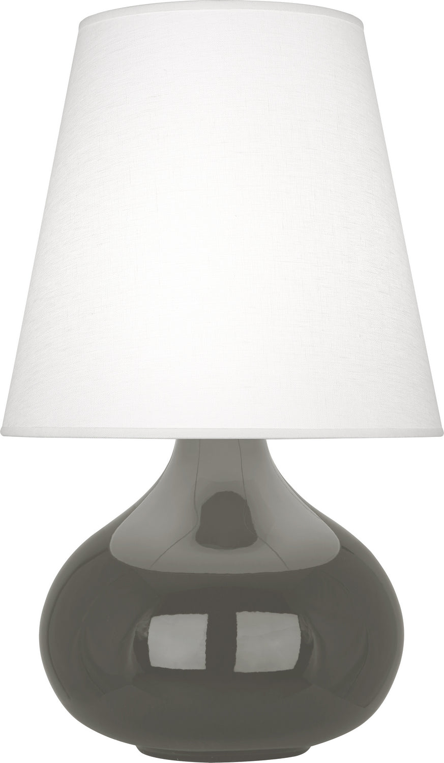 Robert Abbey - One Light Accent Lamp - June - Ash Glazed Ceramic- Union Lighting Luminaires Decor