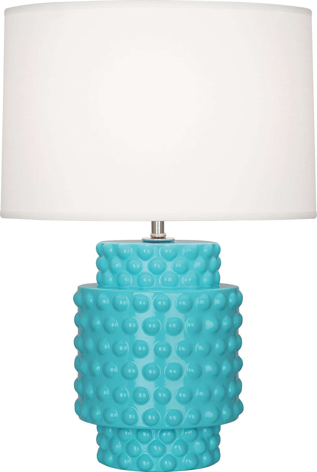 Robert Abbey - One Light Accent Lamp - Dolly - Egg Blue Glazed Textured Ceramic- Union Lighting Luminaires Decor
