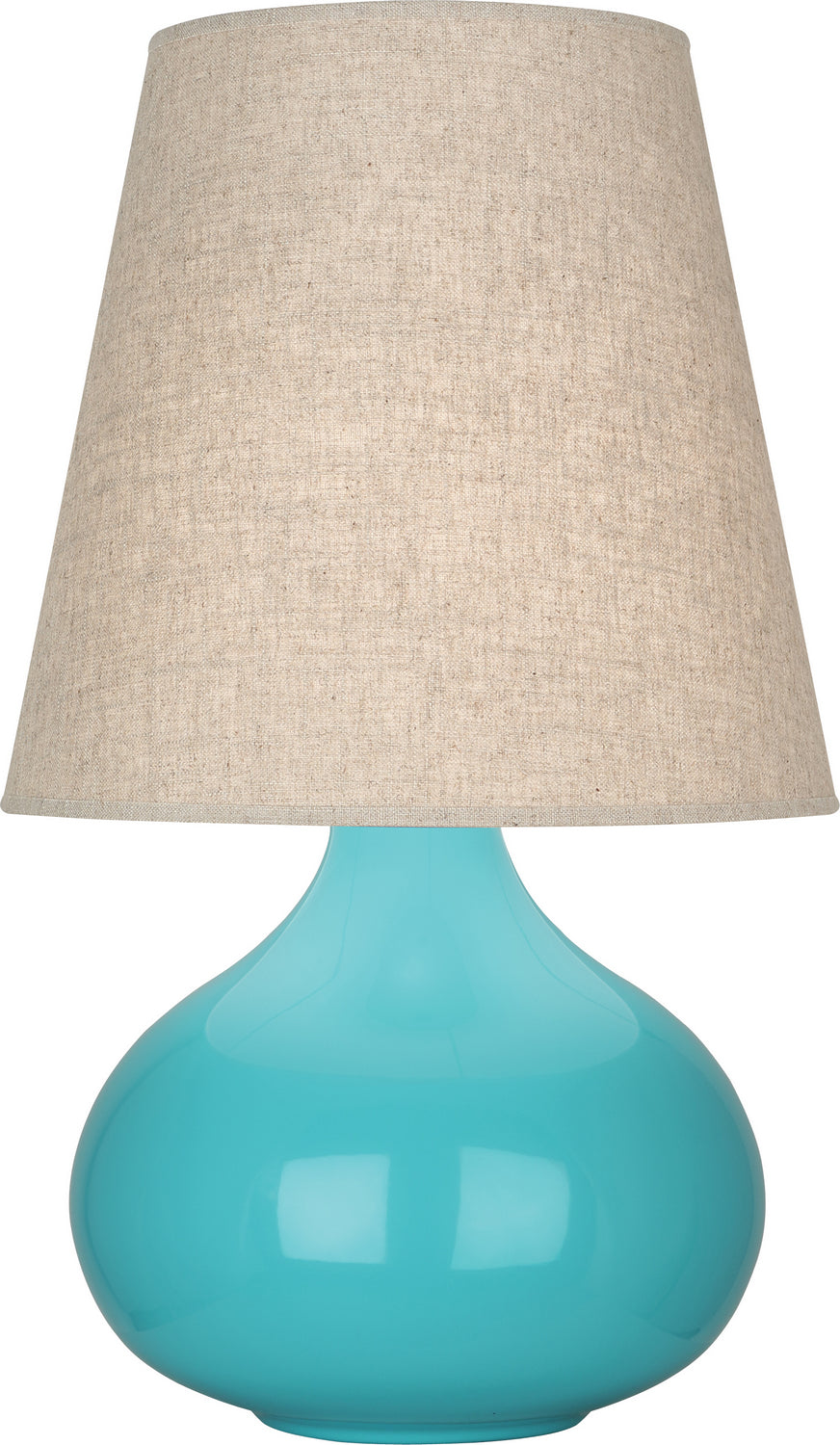 Robert Abbey - One Light Accent Lamp - June - Egg Blue Glazed Ceramic- Union Lighting Luminaires Decor