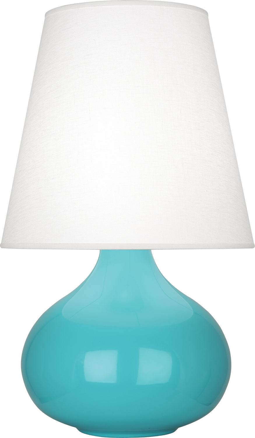 Robert Abbey - One Light Accent Lamp - June - Egg Blue Glazed Ceramic- Union Lighting Luminaires Decor