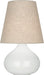 Robert Abbey - One Light Accent Lamp - June - Lily Glazed Ceramic- Union Lighting Luminaires Decor