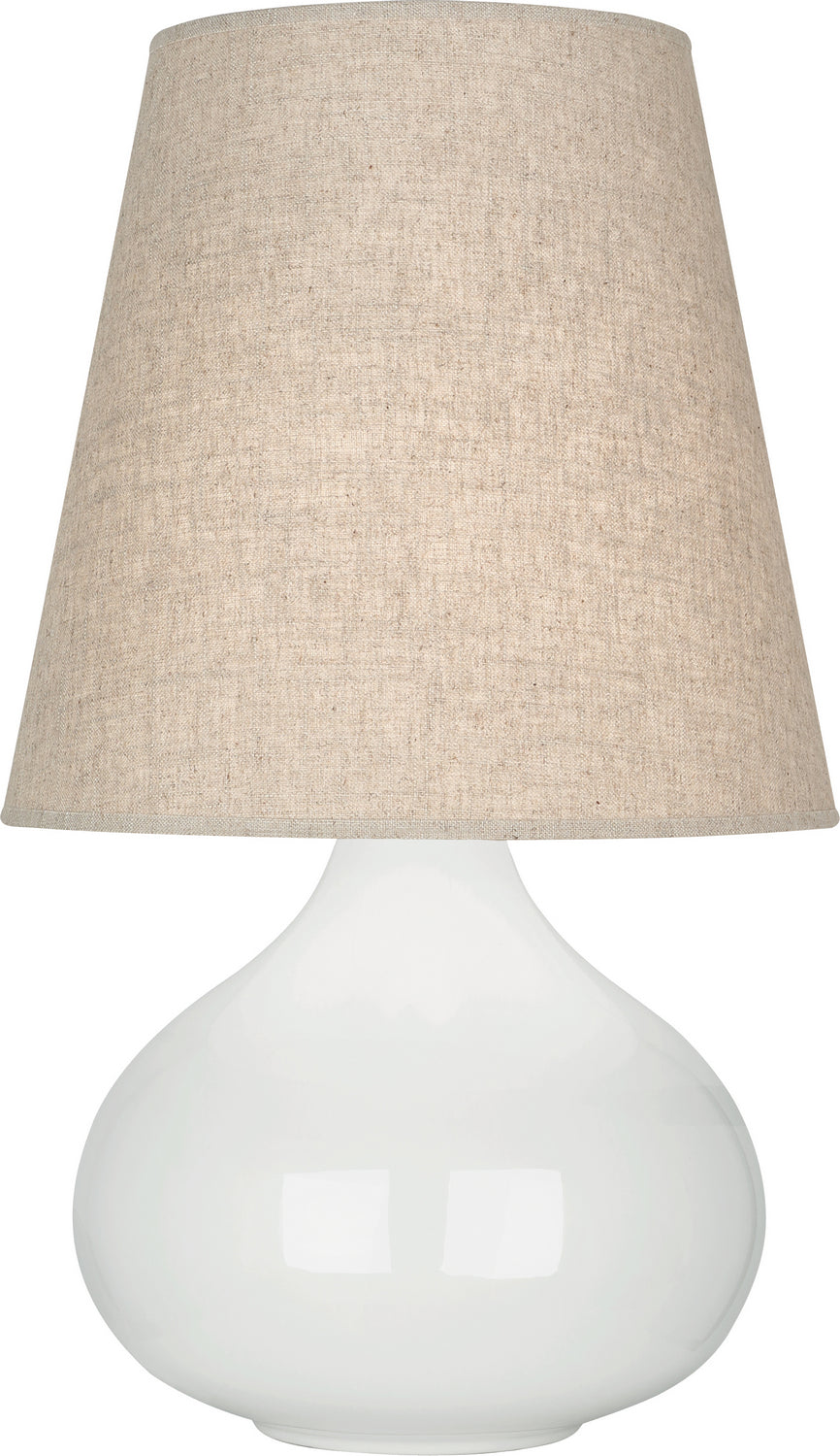 Robert Abbey - One Light Accent Lamp - June - Lily Glazed Ceramic- Union Lighting Luminaires Decor