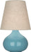 Robert Abbey - One Light Accent Lamp - June - Steel Blue Glazed Ceramic- Union Lighting Luminaires Decor