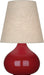 Robert Abbey - One Light Accent Lamp - June - Oxblood Glazed Ceramic- Union Lighting Luminaires Decor