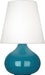 Robert Abbey - One Light Accent Lamp - June - Peacock Glazed Ceramic- Union Lighting Luminaires Decor