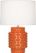 Robert Abbey - One Light Accent Lamp - Dolly - Pumpkin Glazed Textured Ceramic- Union Lighting Luminaires Decor