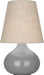 Robert Abbey - One Light Accent Lamp - June - Smoky Taupe Glazed Ceramic- Union Lighting Luminaires Decor