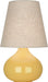 Robert Abbey - One Light Accent Lamp - June - Sunset Yellow Glazed Ceramic- Union Lighting Luminaires Decor