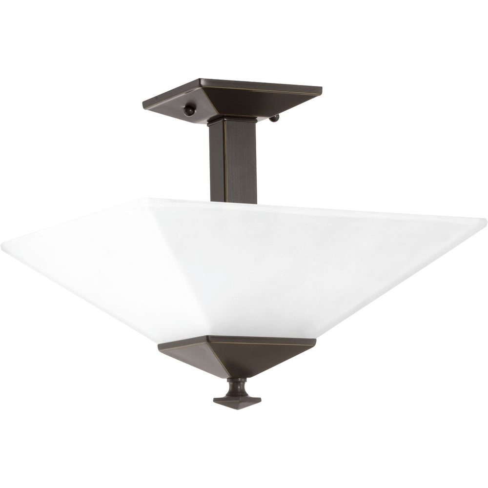 Progress Canada - Two Light Flush Mount - Clifton Heights - Antique Bronze- Union Lighting Luminaires Decor