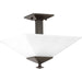 Progress Canada - Two Light Flush Mount - Clifton Heights - Antique Bronze- Union Lighting Luminaires Decor