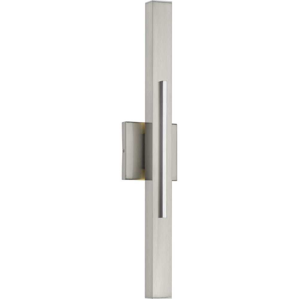 Progress Canada - LED Wall Sconce - Planck LED - Brushed Nickel- Union Lighting Luminaires Decor