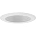 Progress Canada - 5" Recessed Step Baffle Trim for 5" Housing - Recessed - White- Union Lighting Luminaires Decor