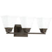 Progress Canada - Three Light Bath Bracket - Clifton Heights - Antique Bronze- Union Lighting Luminaires Decor
