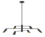 Fredrick Ramond Canada - LED Chandelier - Bowery - Black- Union Lighting Luminaires Decor