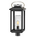 Hinkley Canada - LED Post Top or Pier Mount Lantern - Atwater - Black- Union Lighting Luminaires Decor