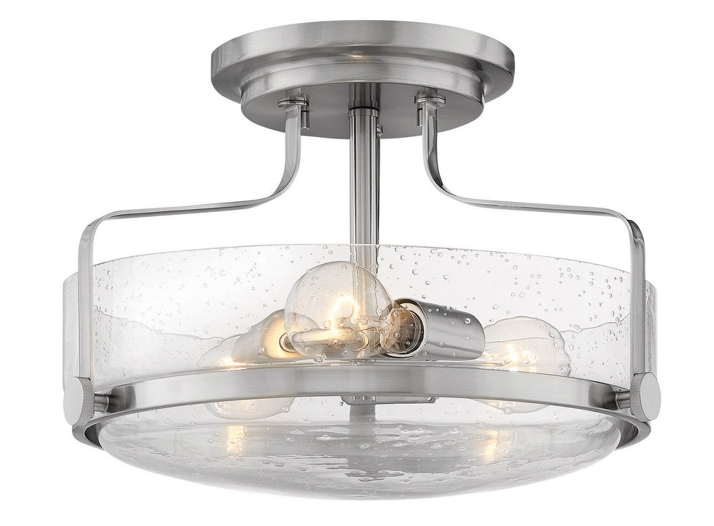 Hinkley Canada - LED Semi-Flush Mount - Harper - Brushed Nickel- Union Lighting Luminaires Decor