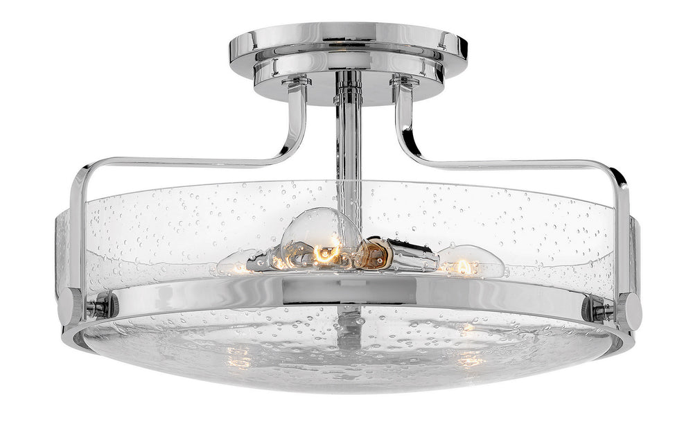Hinkley Canada - LED Semi-Flush Mount - Harper - Chrome- Union Lighting Luminaires Decor