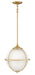 Hinkley Canada - LED Pendant - Odeon - Satin Brass- Union Lighting Luminaires Decor