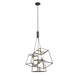 DVI Canada - Three Light Pendant - Cape Breton - Multiple Finishes And Ebony- Union Lighting Luminaires Decor