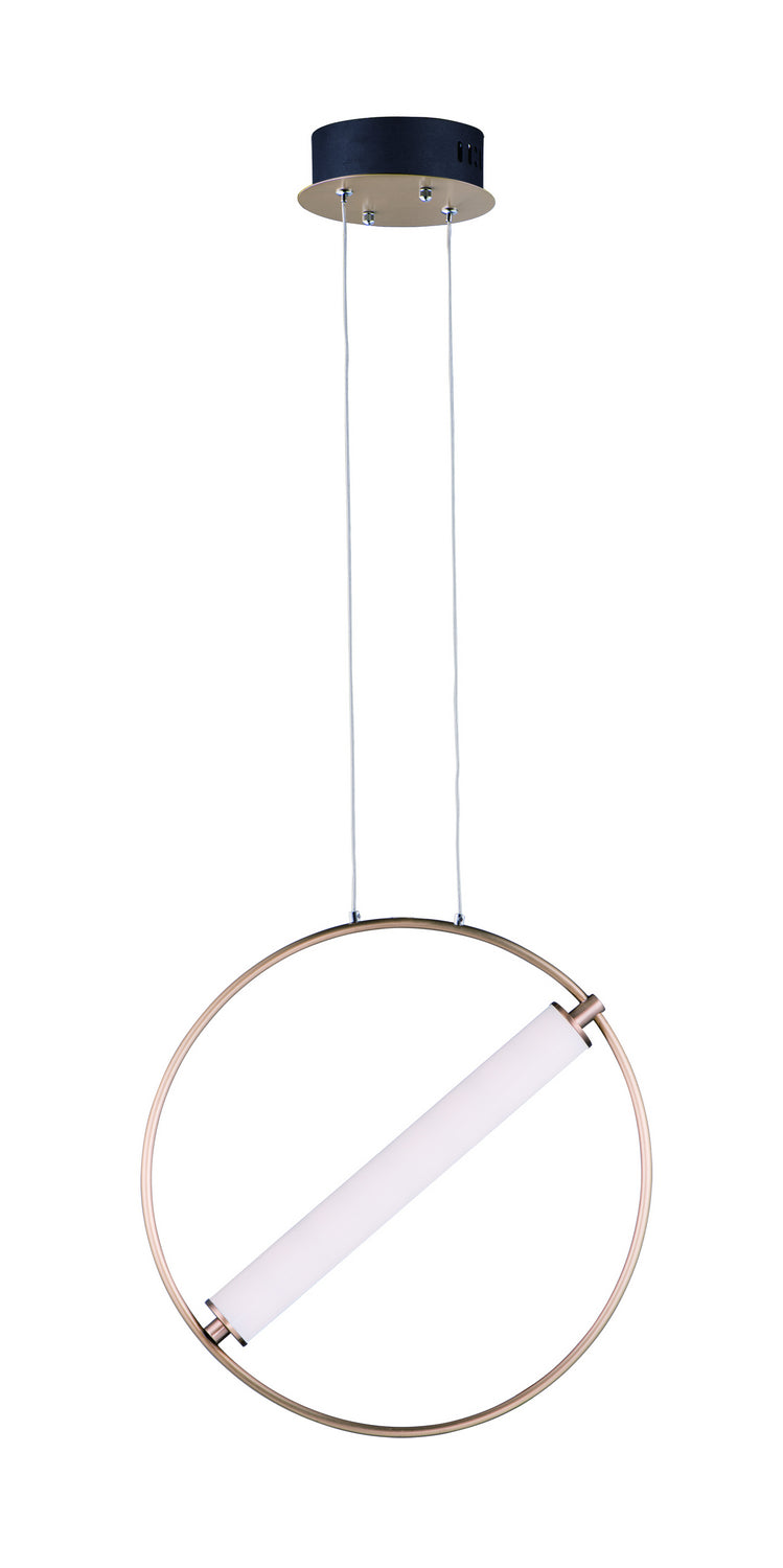 ET2 - LED Pendant - Flare - Black / Soft Gold- Union Lighting Luminaires Decor