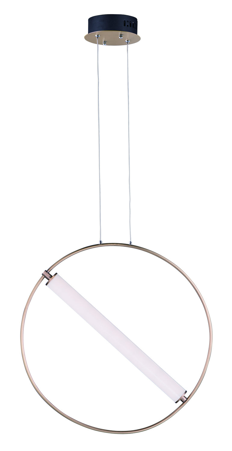 ET2 - LED Pendant - Flare - Black / Soft Gold- Union Lighting Luminaires Decor