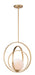 Maxim - One Light Pendant - Coronet - Satin Brass- Union Lighting Luminaires Decor