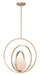 Maxim - One Light Pendant - Coronet - Satin Brass- Union Lighting Luminaires Decor