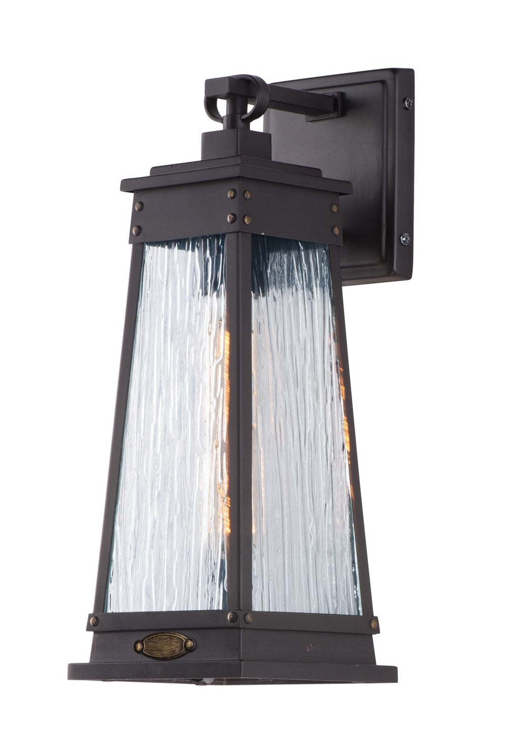 Maxim - One Light Outdoor Wall Lantern - Schooner - Olde Brass- Union Lighting Luminaires Decor