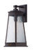 Maxim - One Light Outdoor Wall Lantern - Schooner - Olde Brass- Union Lighting Luminaires Decor
