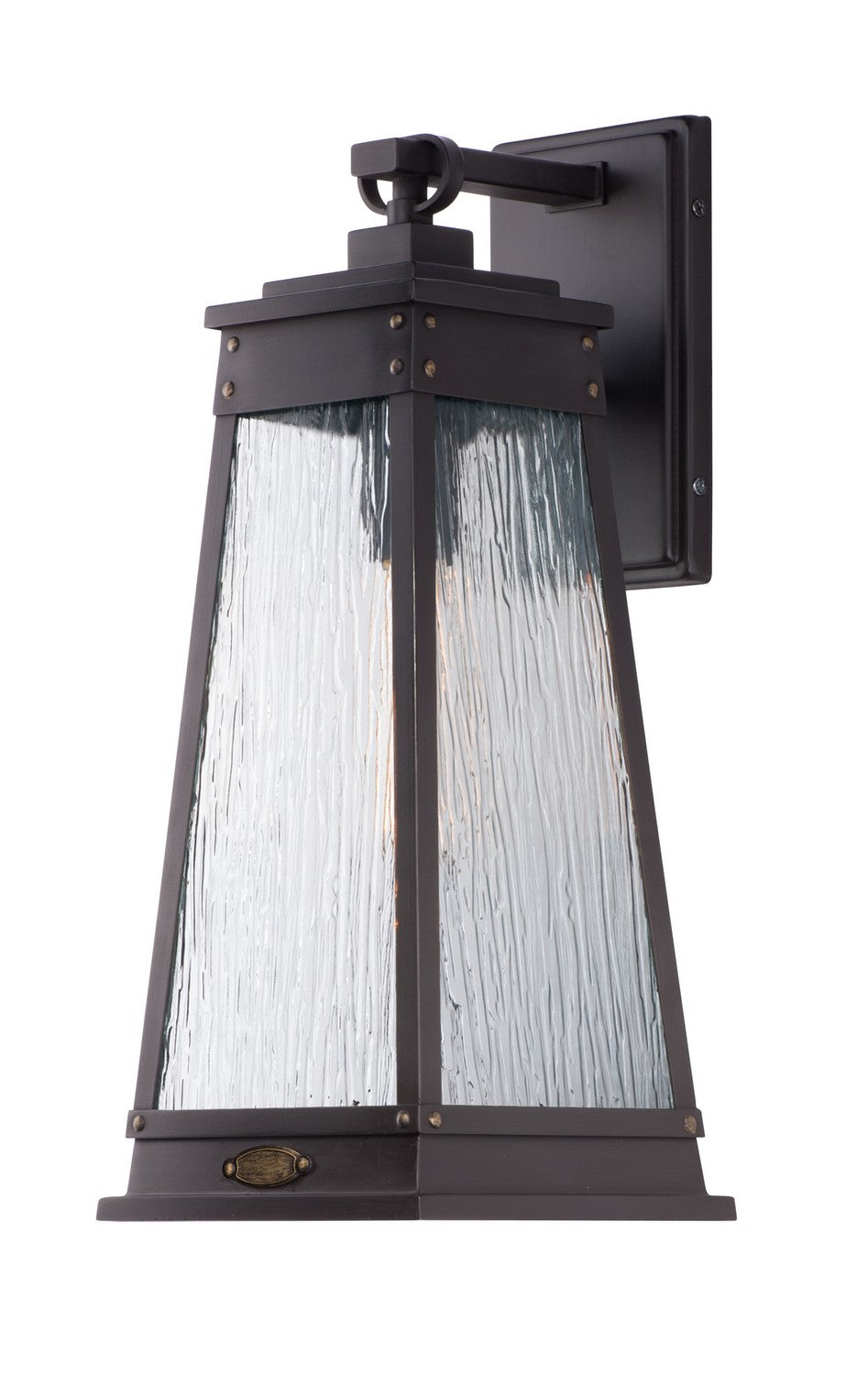Maxim - One Light Outdoor Wall Lantern - Schooner - Olde Brass- Union Lighting Luminaires Decor