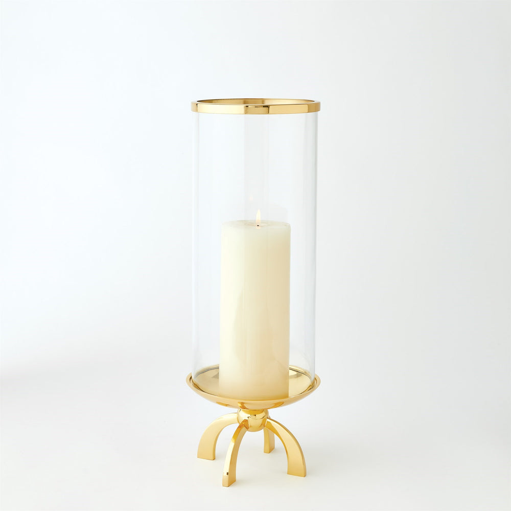Quad Base Hurricane Brass