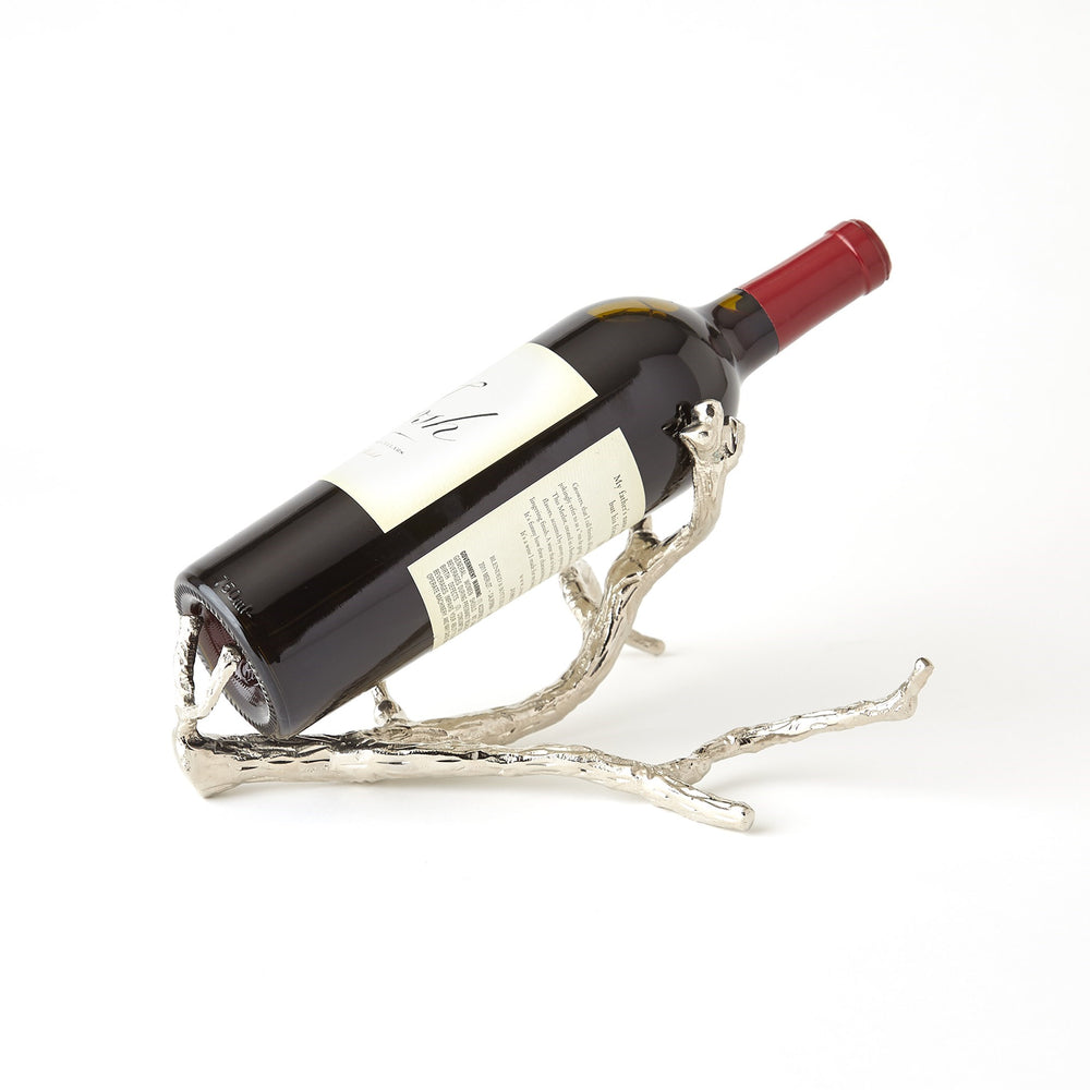 Porte-bouteille à vin de brindille