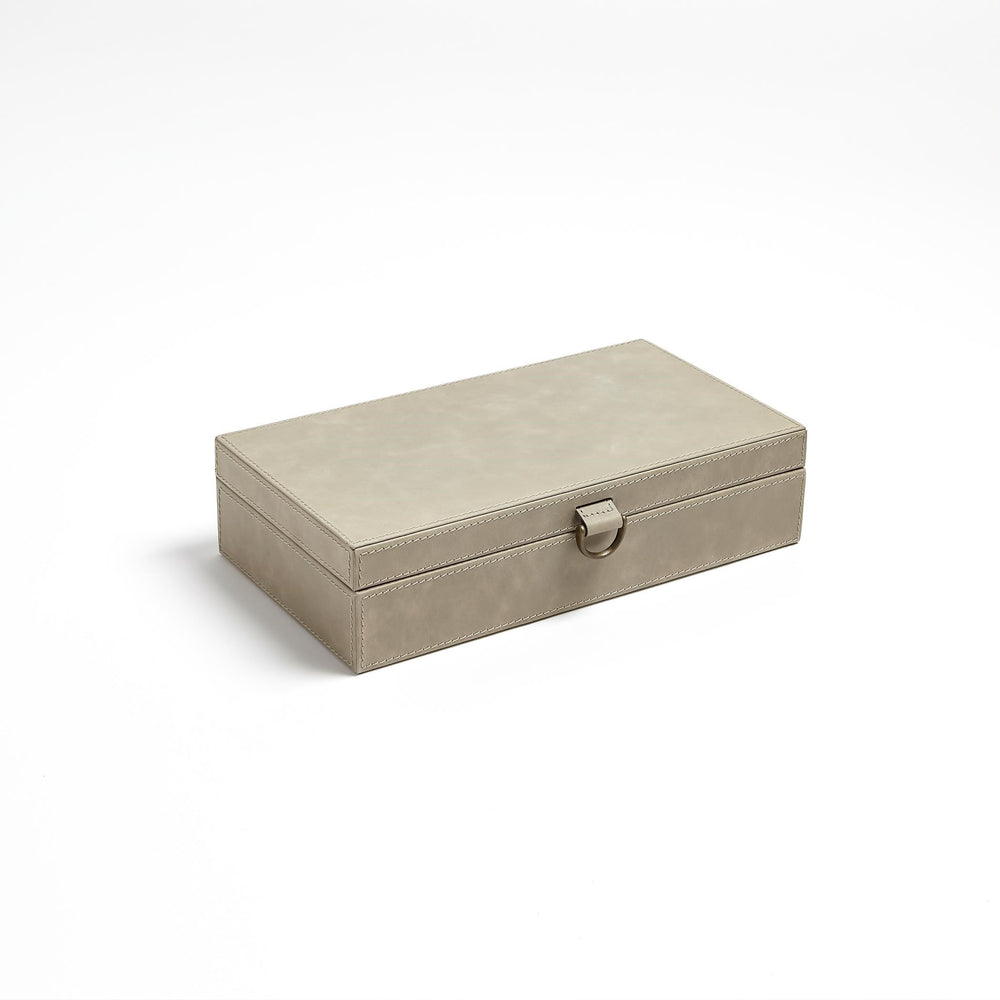 Marbled Leather D Ring Boxes