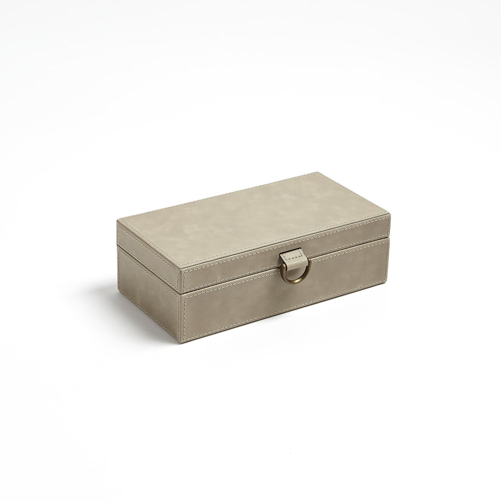 Marbled Leather D Ring Boxes
