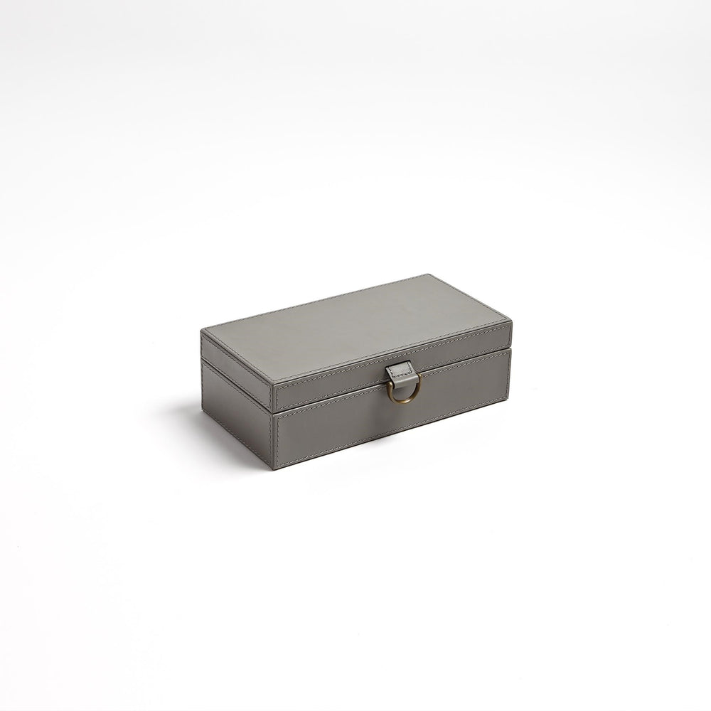 Marbled Leather D Ring Boxes