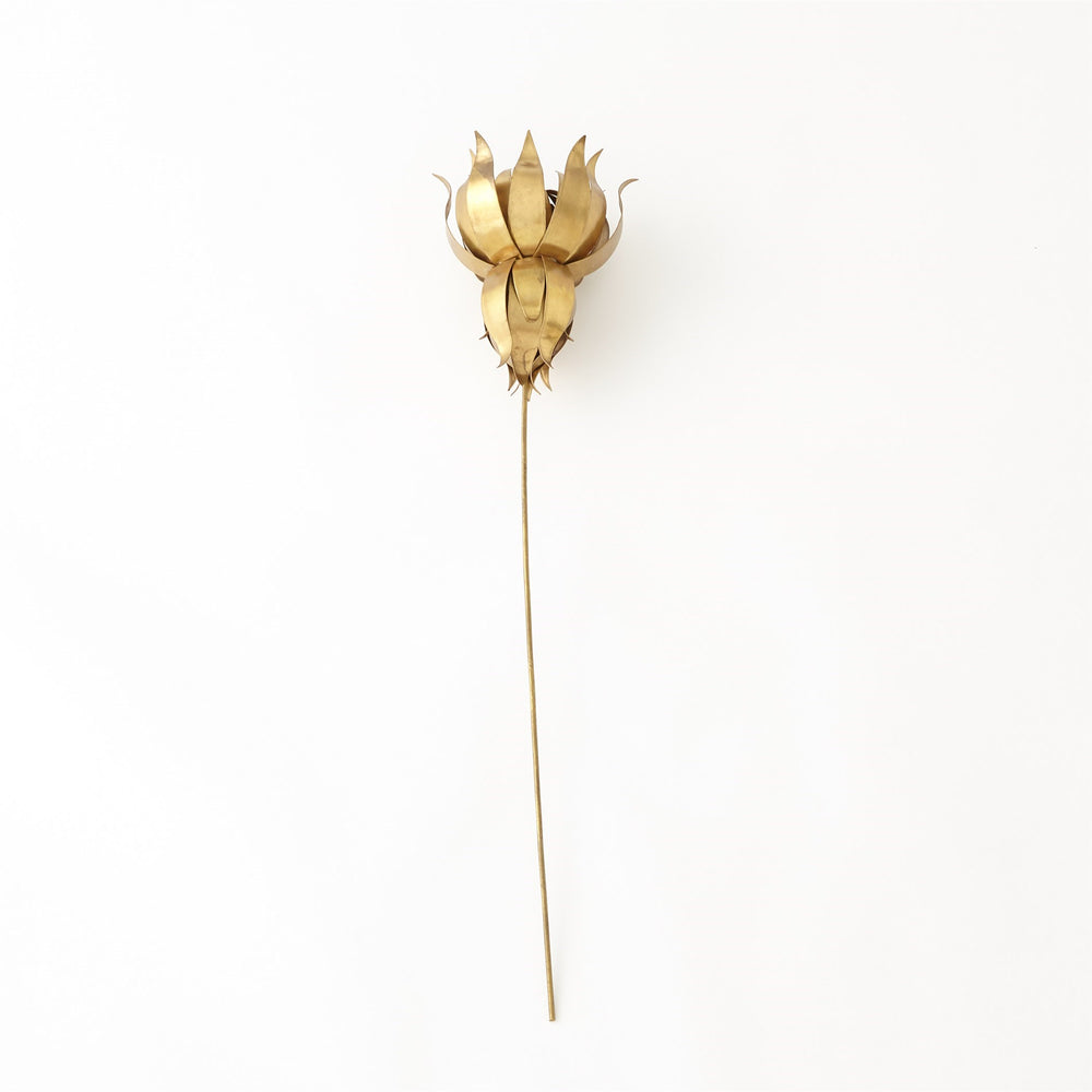 Brass Lotus Flower