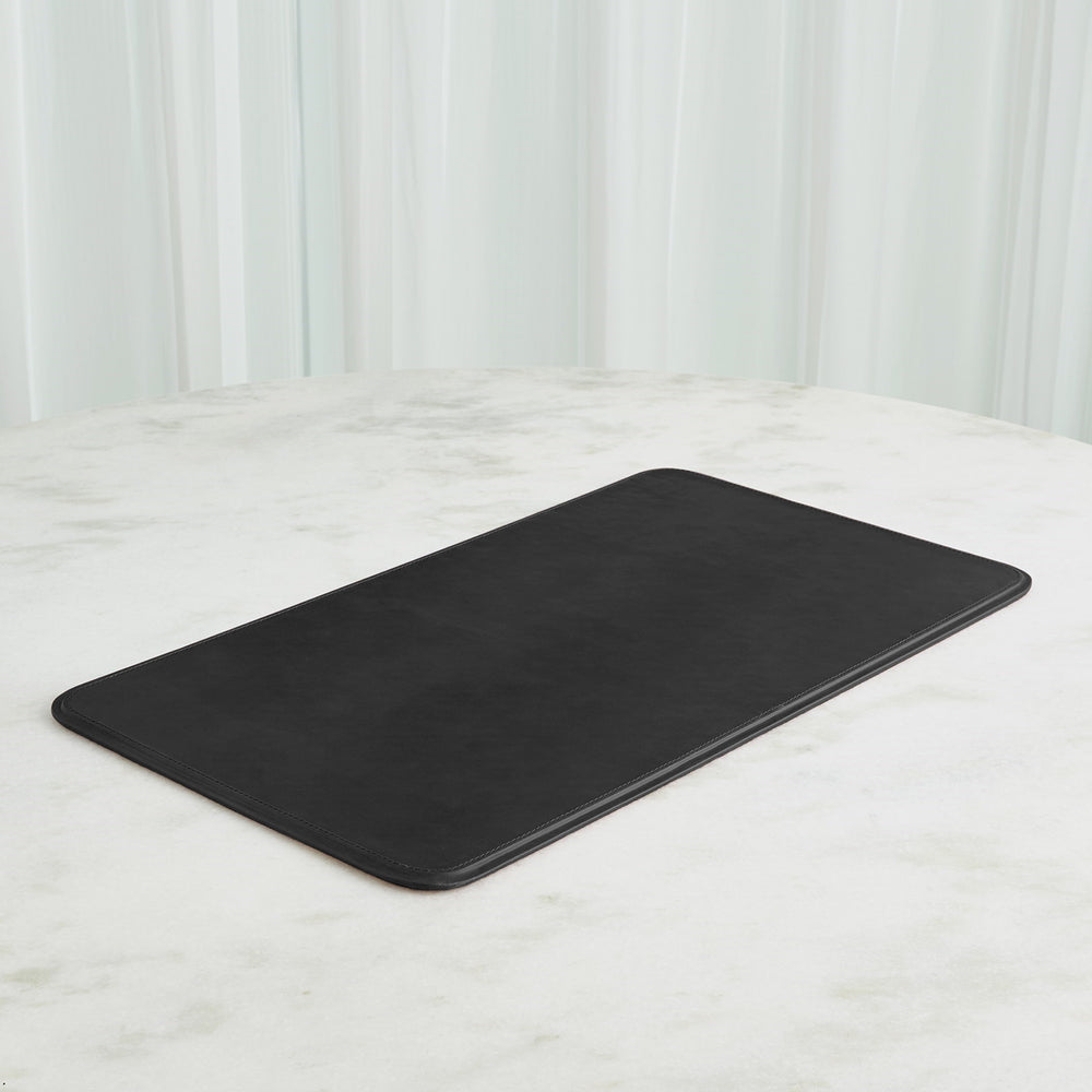 Radius Edge Leather Desk Blotter